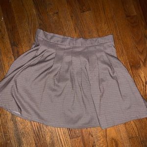 modcloth x wildpony houdstooth pleated tennis skirt